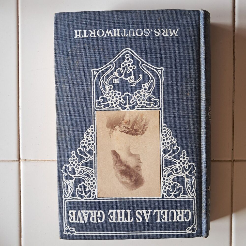 Lot of 3 Blue Antique Vintage Books Early 1900s Decorative Staging Decor - Picture 8 of 10